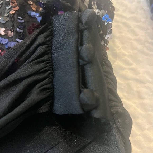 Lilli Diamond Vintage Rainbow Sequin Shirt and Skirt Set Size 8 - Picture 8 of 8